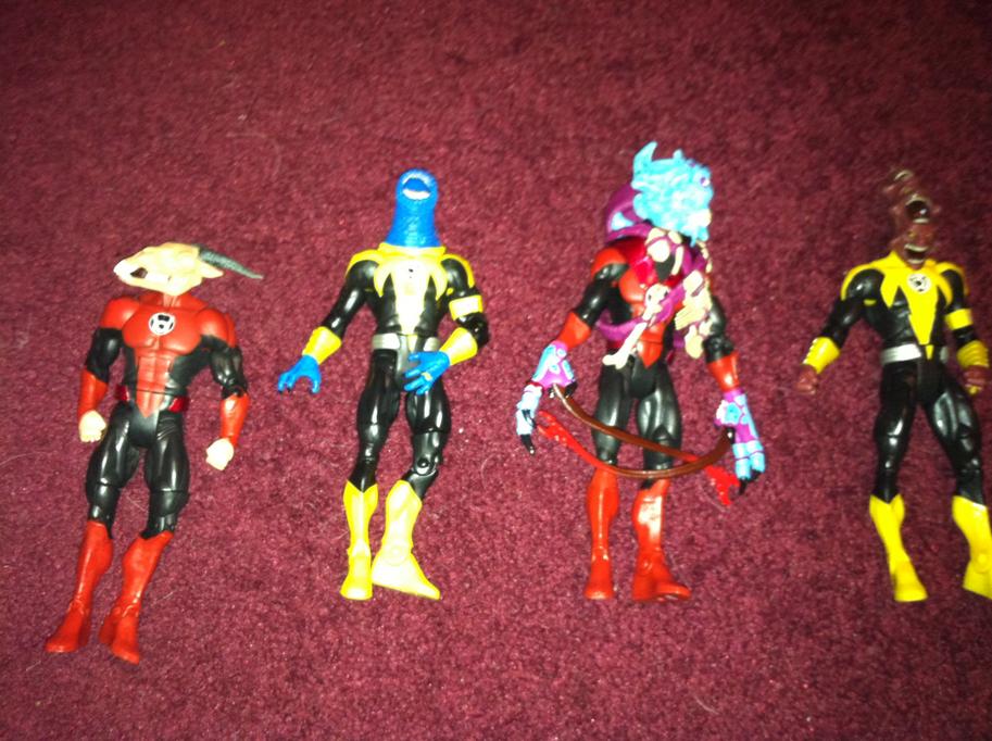 glc red and yellow lanterns