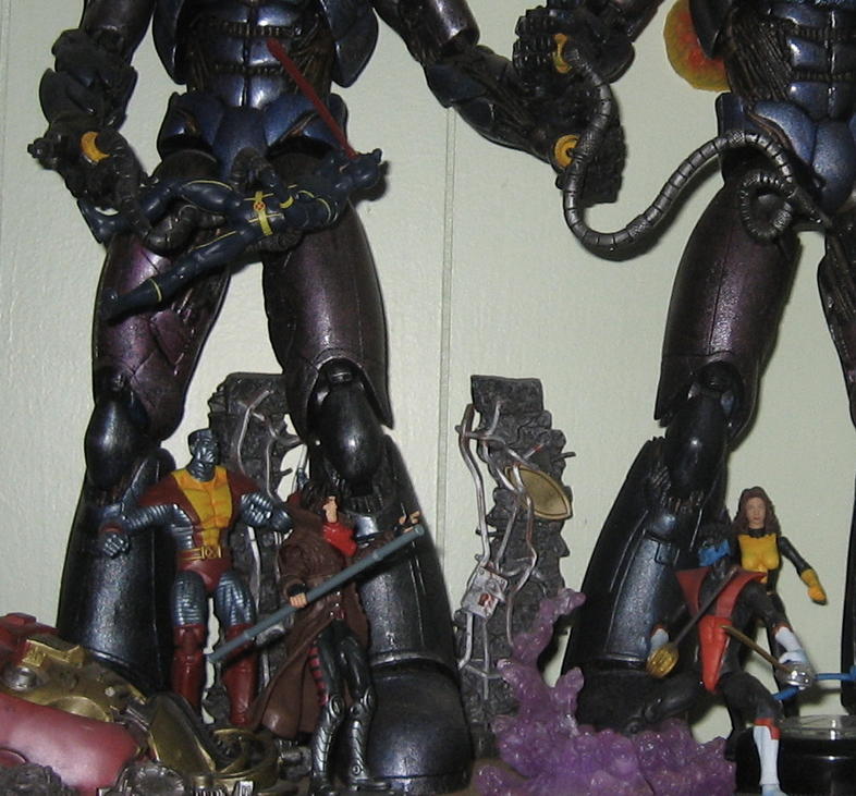 Land defense unit, verses, legs.