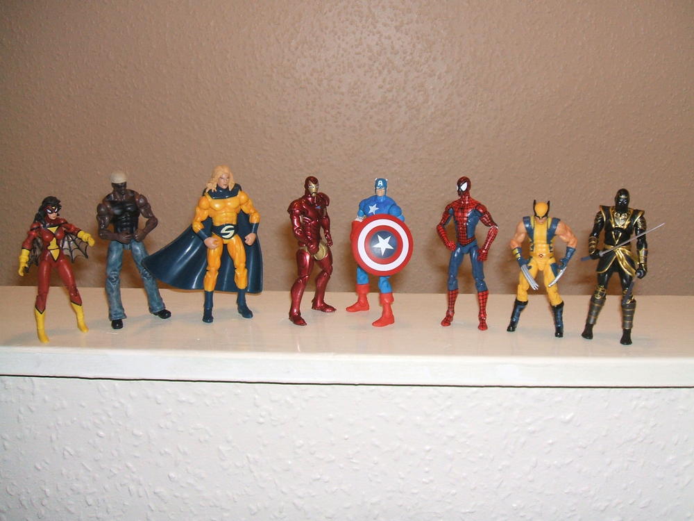 The first line up of the New Avengers
