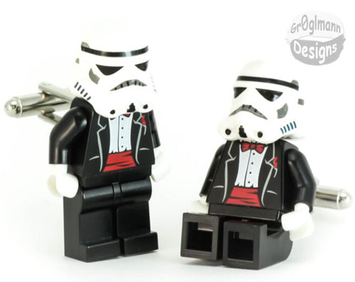 Lego Stormtrooper Cufflinks