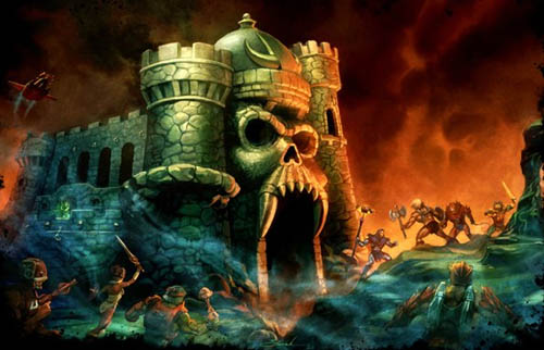 MOTU Castle Grayskull Art