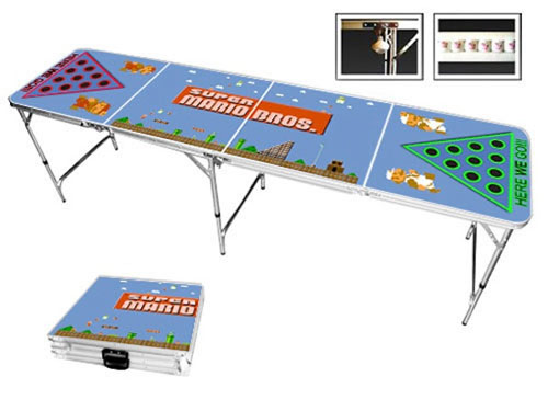 Super Mario Beer Pong Table