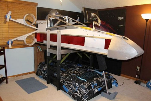 Star Wars X Wing Bed