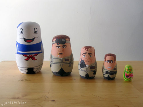 Ghostbusters Nesting Dolls