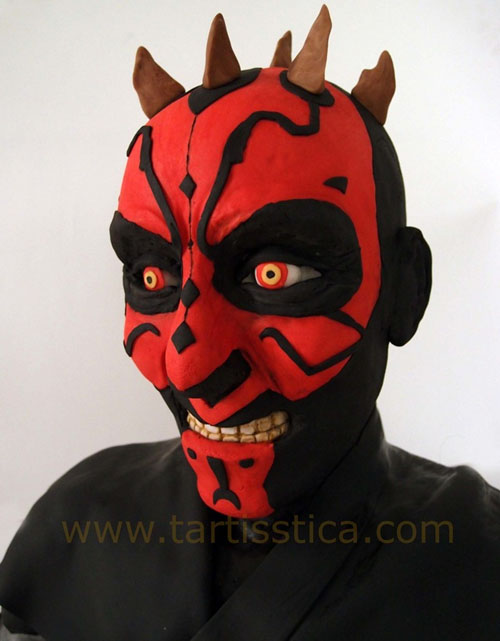 Darth Maul Cake