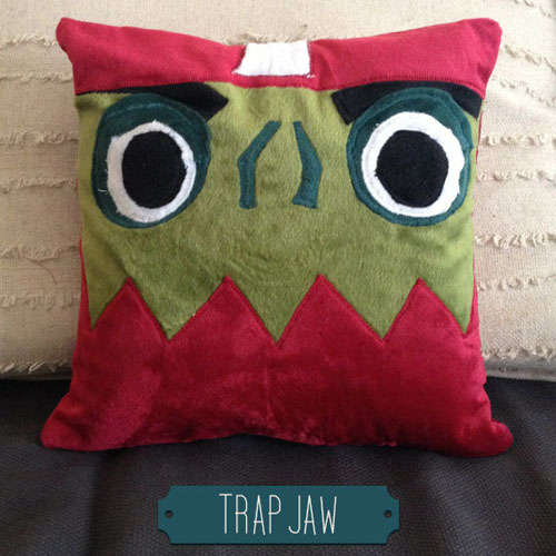 Trap Jaw Plush Pillow