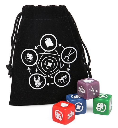Rock Paper Scissors Lizard Spock Dice Game