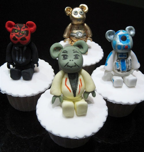 Star Wars Be@rbrick Cupcakes