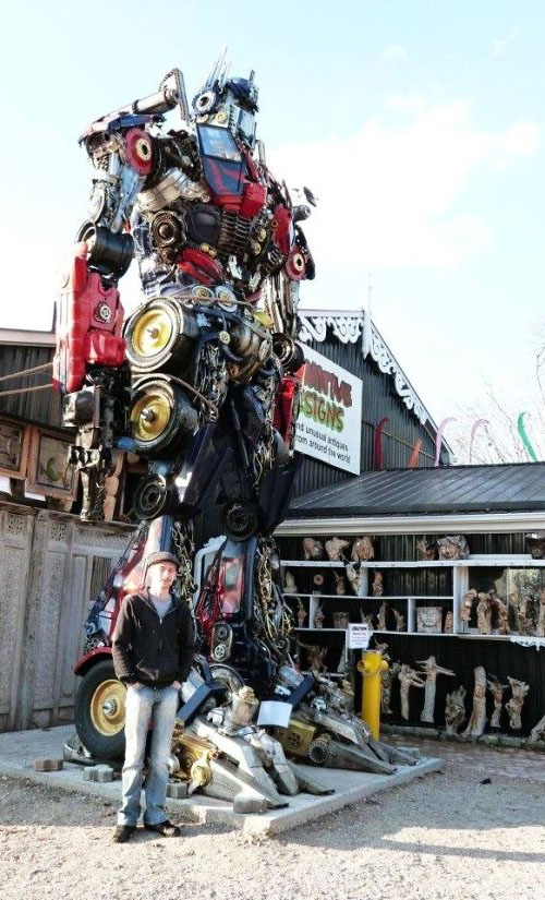 Huge Custom Optimus Prime