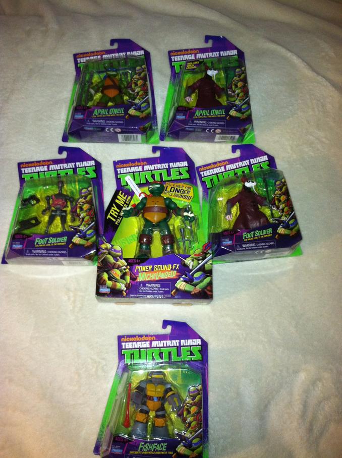 Figures with the wrong names on the packages.