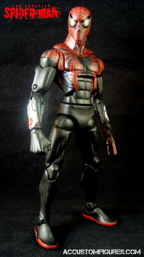 My Superior Spiderman custom figure. First attempt at the new suit.