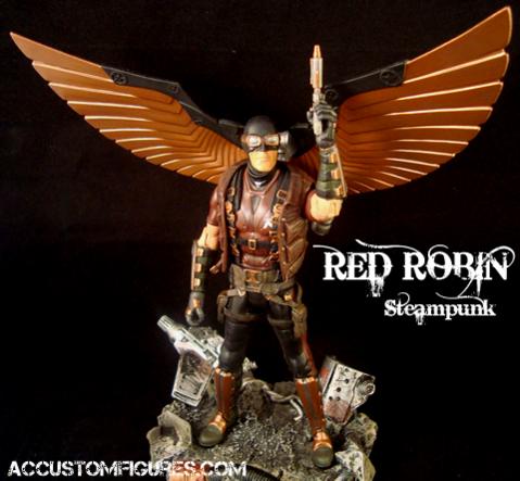 Steampunk Red Robin