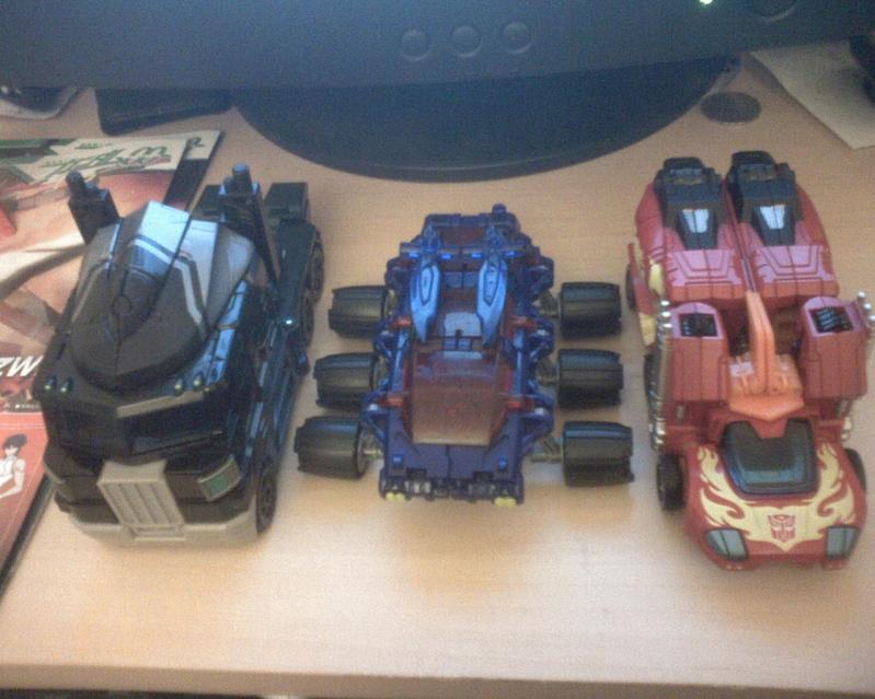 Nemesis Prime, Battle Rollar and Rodimus Prime 1