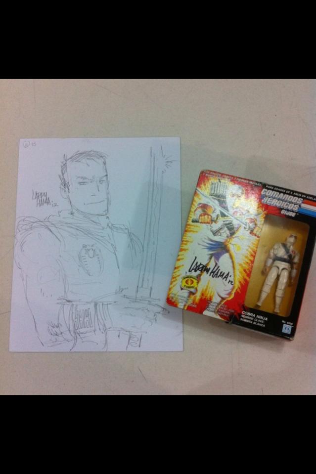 signed by larry hama