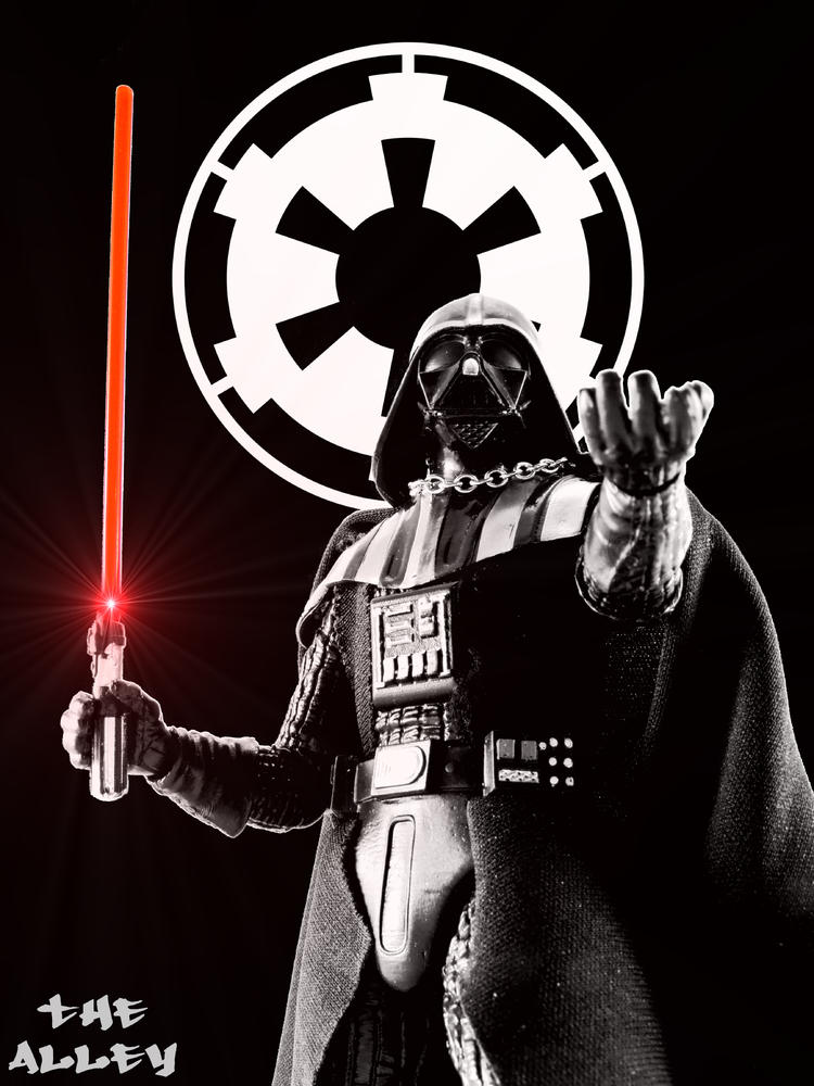 HASBRO STAR WARS "THE BLACK SERIES" SERIES 3 DARTH VADER FIGURE