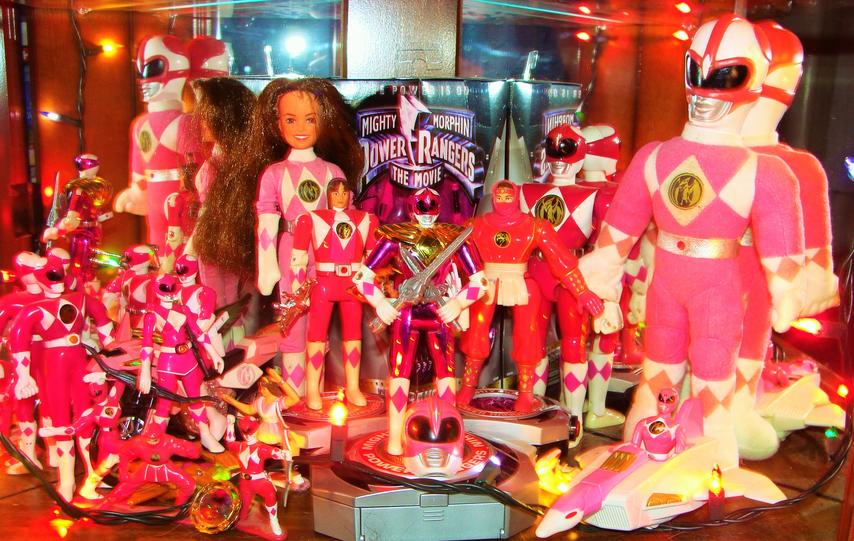 My 'Mighty Morphin Power Rangers' Pink Ranger Collection