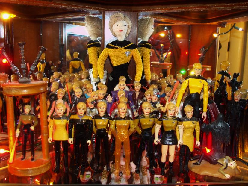 My 'Star Trek The Next Generation' Lieutenant Natasha 'Tasha' Yar collection [view 01]