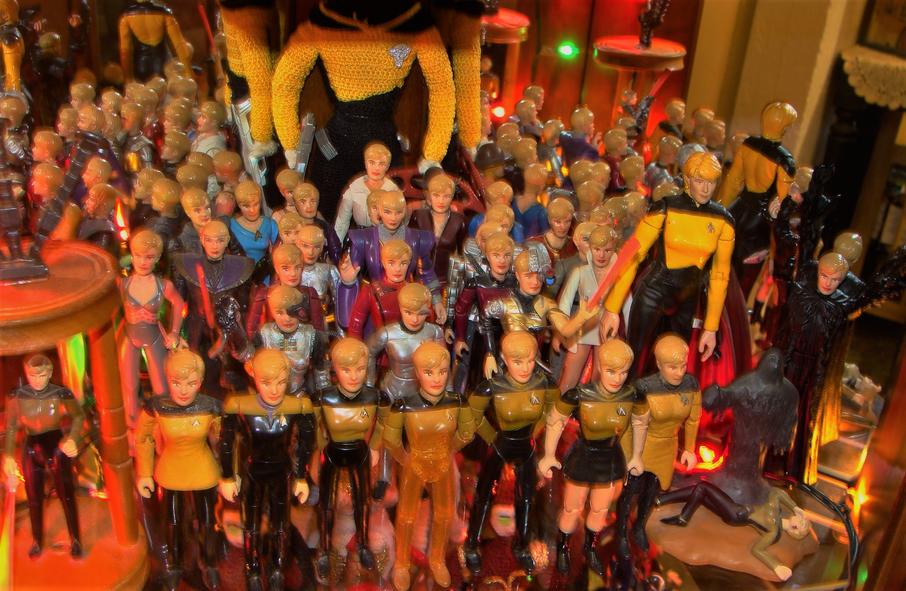My 'Star Trek The Next Generation' Lieutenant Natasha 'Tasha' Yar collection [view 02]