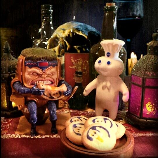 Pillsbury Doughboy needs a favor.