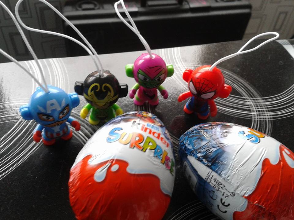 Avengers Kinder Egg Toys