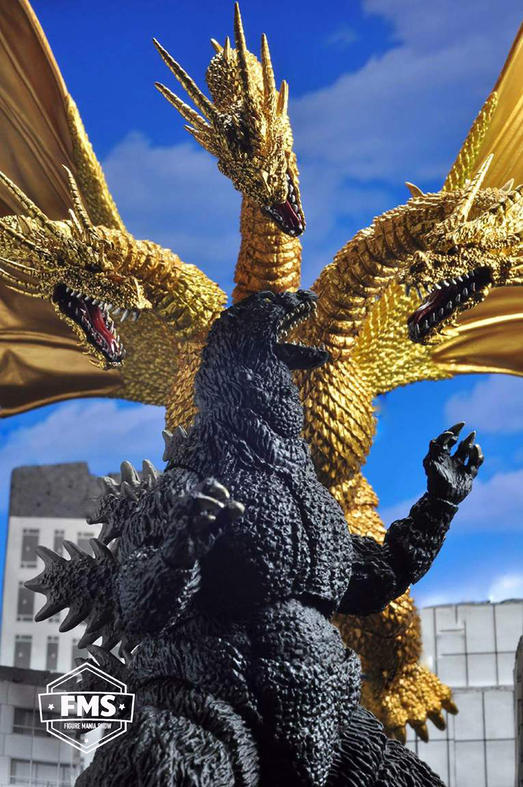 S.H.Monsterarts Godzilla 1995 vs King Ghidorah