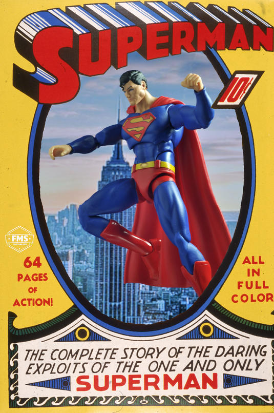 DC Icons Superman Classic Comic Cover