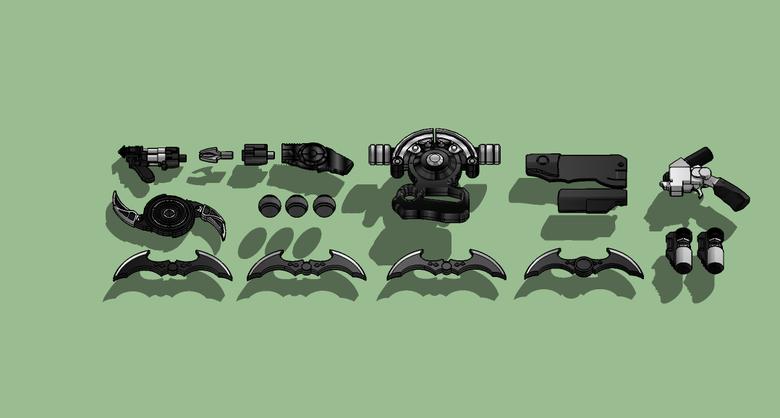 arkham batman gadgets