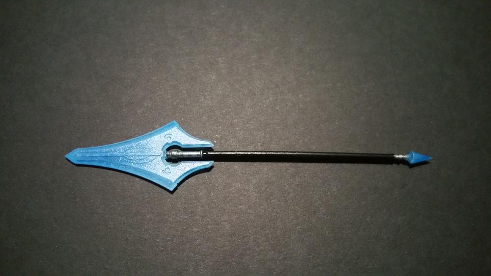 anime spear for 3.75 action figures
