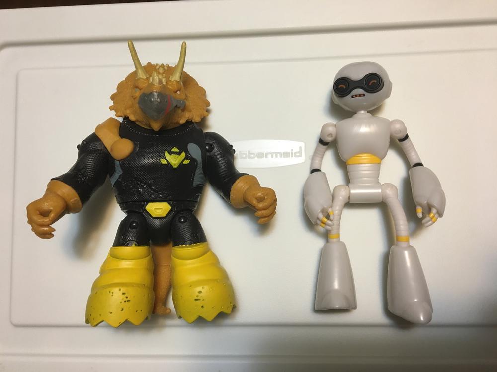 TMNT 2012 Triceraton and Fugitoid