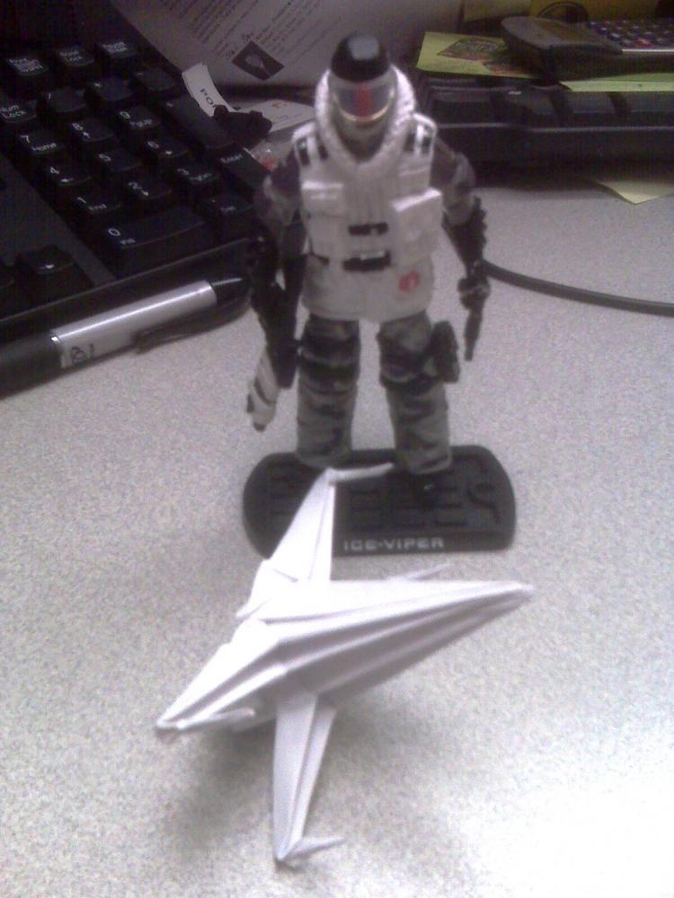X-wing 2. My X-Wing with my Ice Viper, for size comparison.