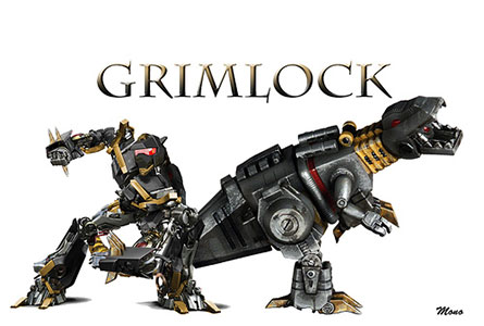 A custom Movie Grimlock.