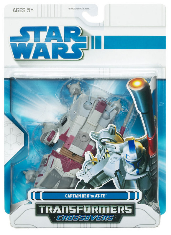 Star Wars Transformers Crossover Captain Rex AT-TE - The