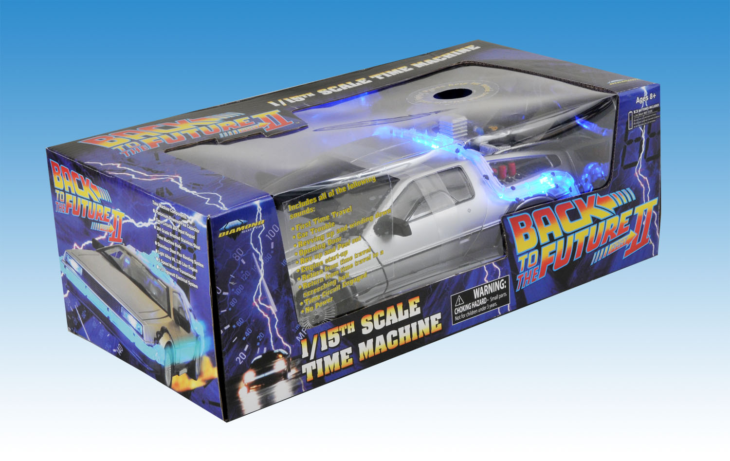 Miniature DeLorean - Back to the Future II