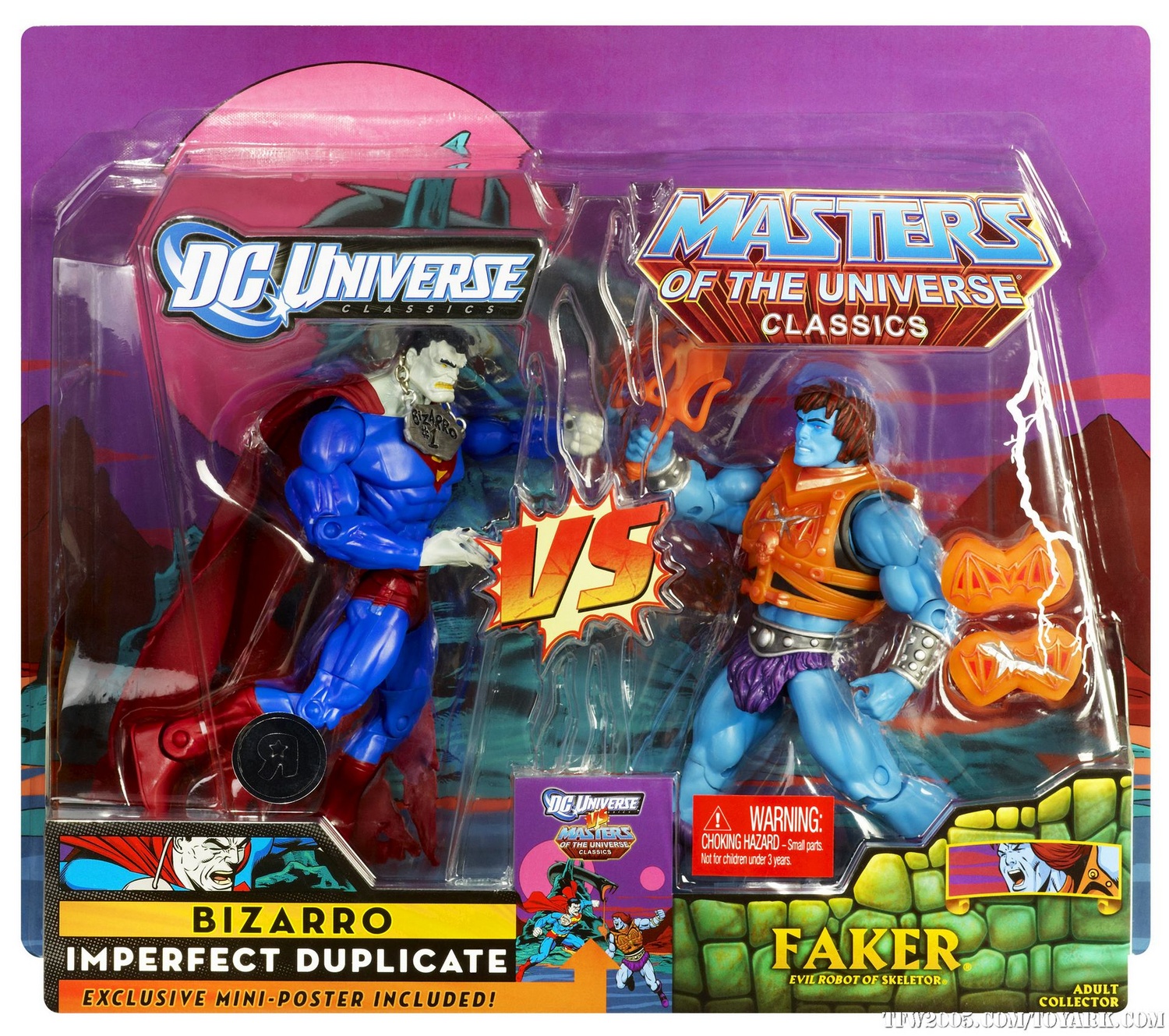 限定DC Bizarro vs MOTU Faker アクションフィギュアセット 2011 DC Bizarro vs. MotU Classics Faker TRU Exclusive Figure
