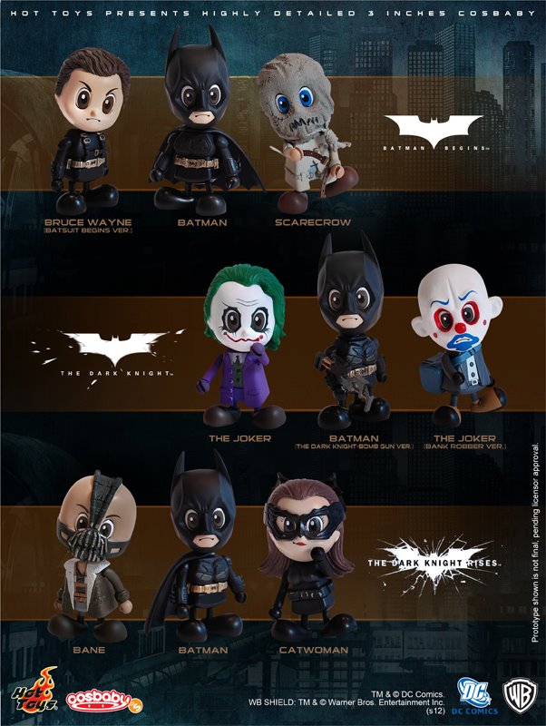 Hot Toys Dark Knight Trilogy Cosbaby Figure - The Toyark - News