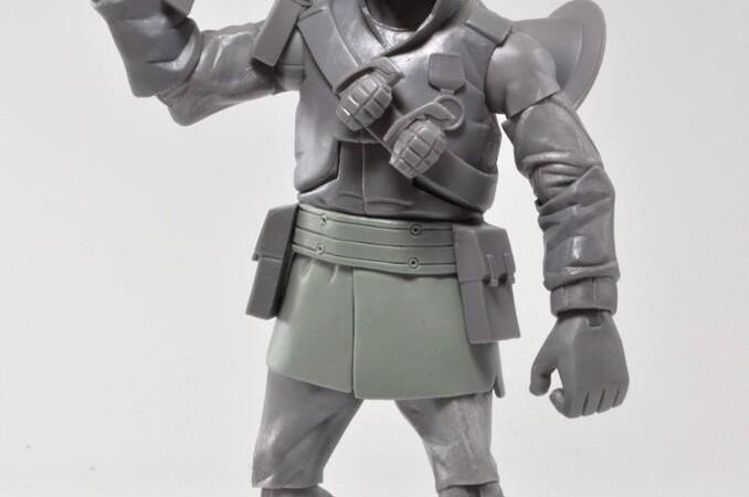 NECA Previews Team Fortress 2 Soldier Prototype - The Toyark