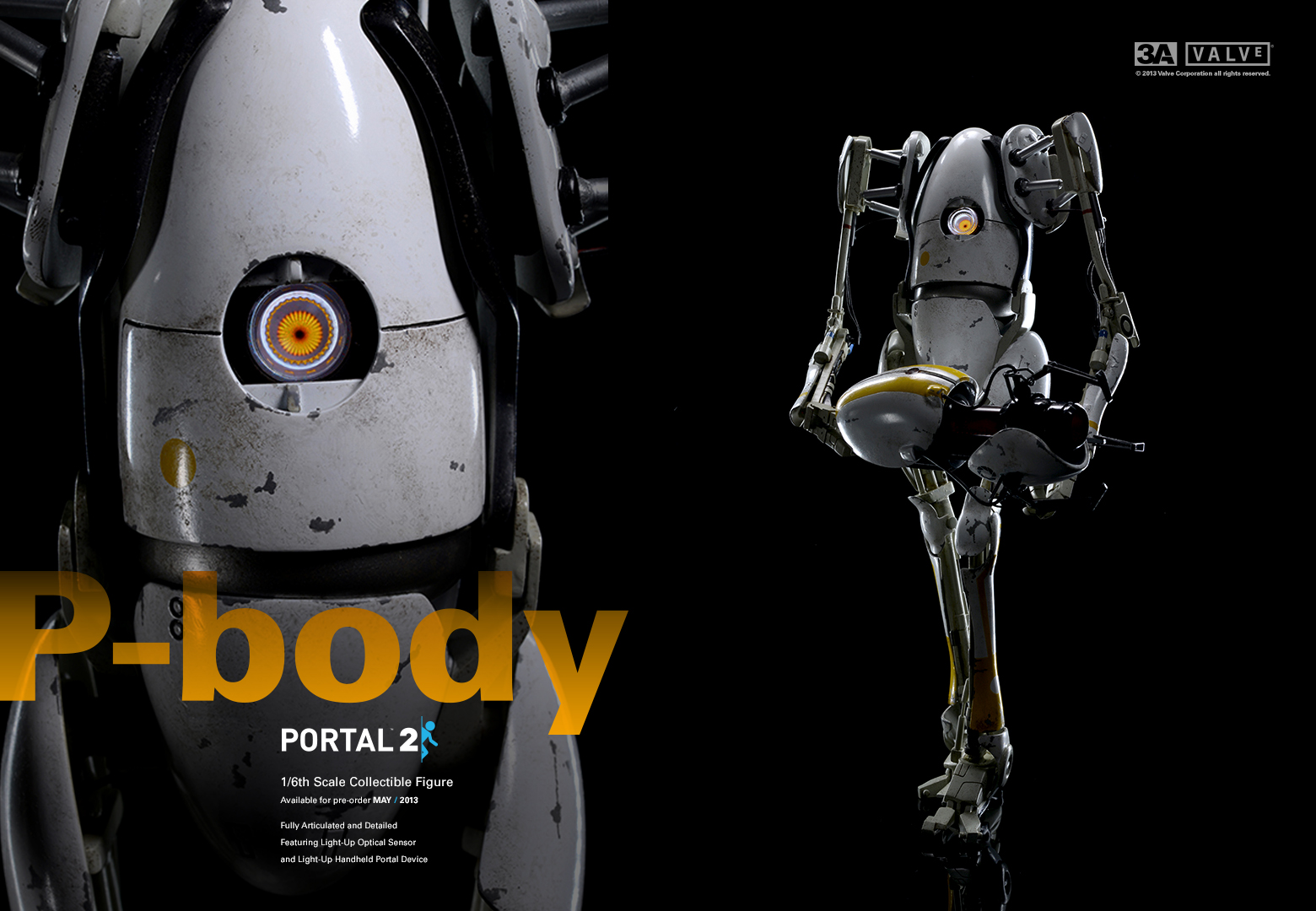 Portal 2 atlas figure фото 72