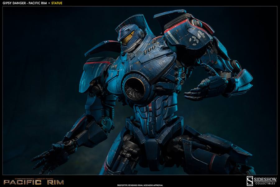 Sideshow Adds Pre-Order Page For Pacific Rim Gipsy Danger Statue