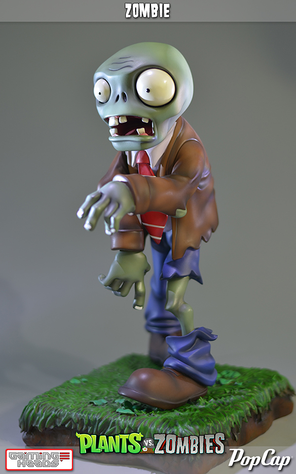 Plants vs Zombies Statues From Gaming Heads - The Toyark - News