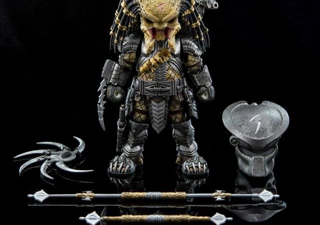 HEROCROSS Hybrid Metal Figuration AvP Scar Predator - The