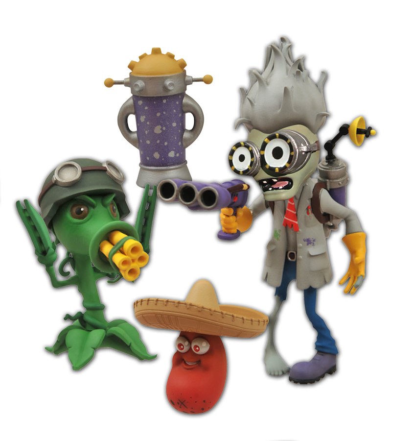 Plants Vs Zombies PVZ GARDEN WARFARE TURRET Zombie vinyl action figure game  🎮