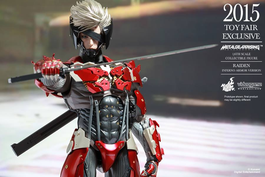Hot Toys Metal Gear Rising Revengeance Raiden - The Toyark - News