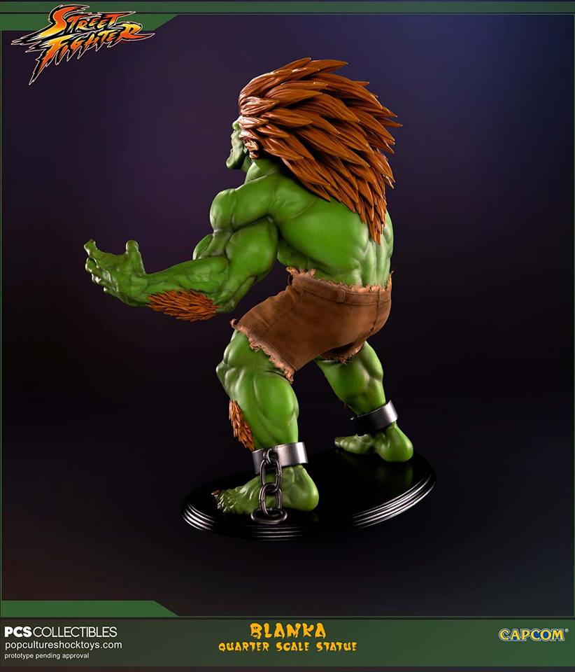 Street Fighter - Blanka Statue by PCS - The Toyark - News