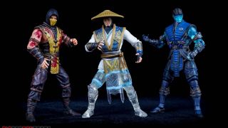 Mezco Toyz Mortal Kombat X Bloody Exclusive Scorpion 6 Inch Bobble