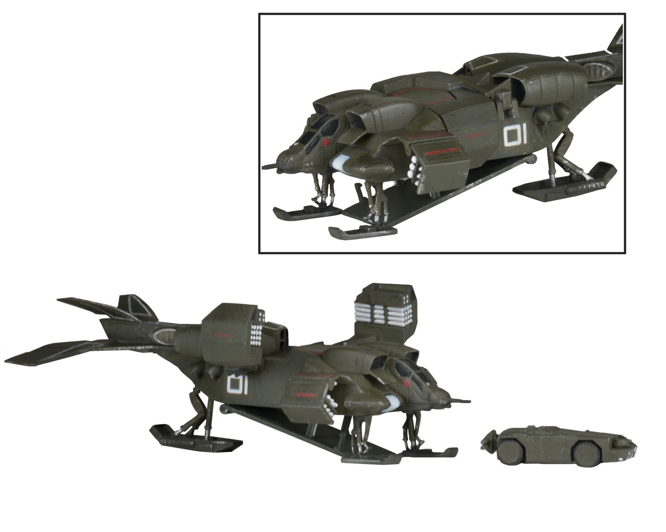 NECA Cinemachines Aliens UD 4L Cheyenne Dropship