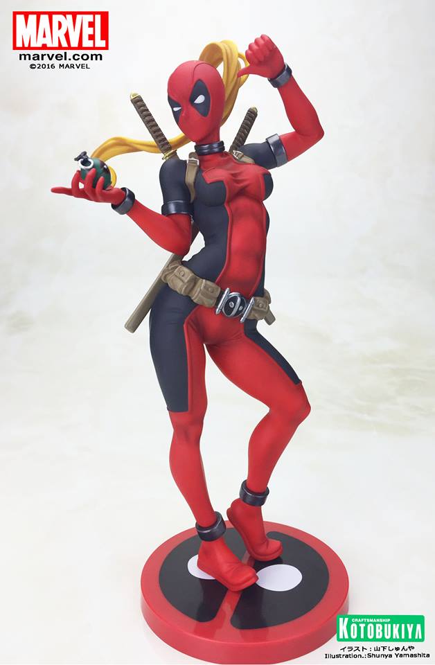 アメコミ LADY DEADPOOL LIMITED EDITION Marvel Comics ~ LADY DEADPOOL BISHOUJO STATUE ~ X-Men