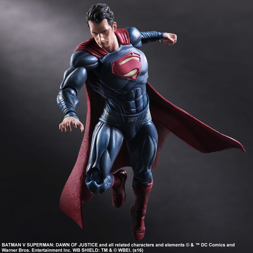 Batman v Superman Play Arts Kai Superman Figure - The Toyark - News