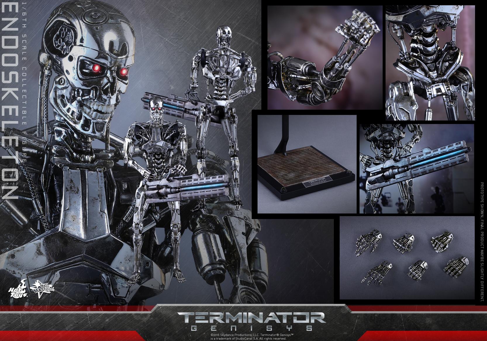 Terminator: Genisys T-800 Endoskeleton by Hot Toys - The