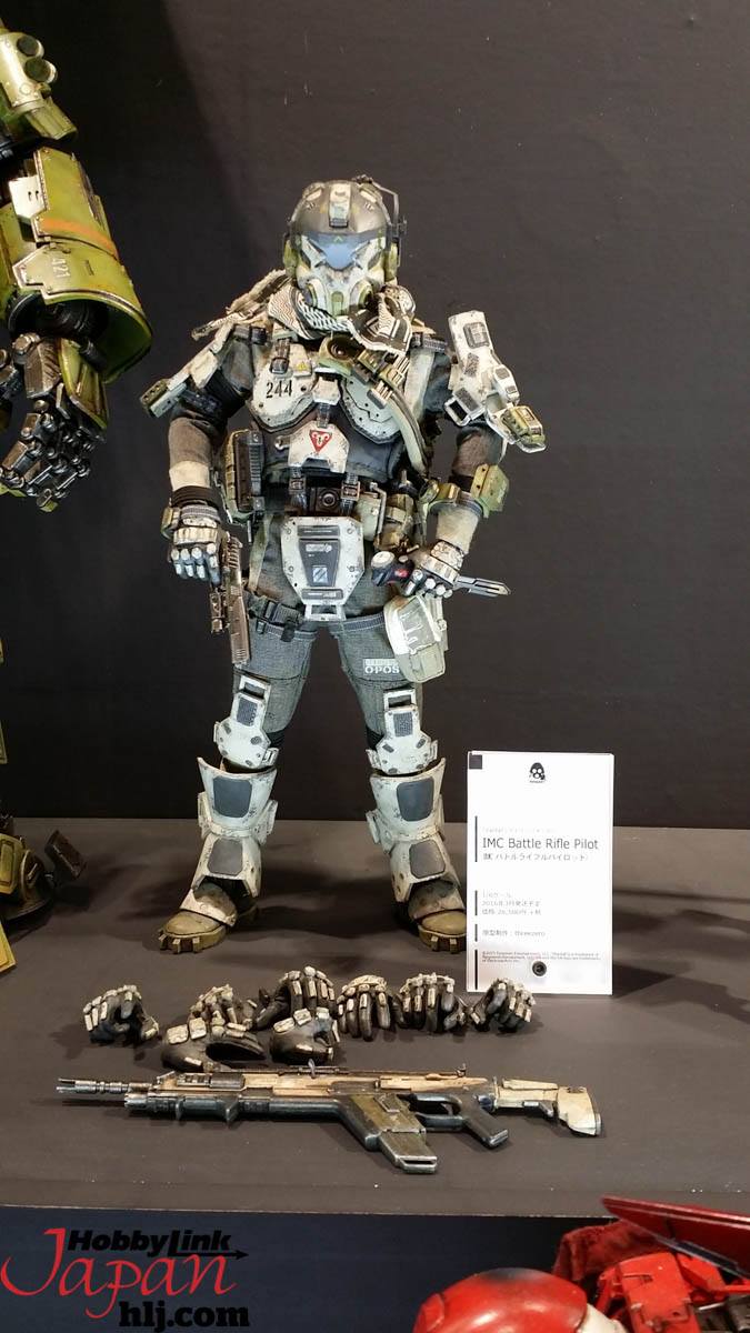 threezero TITANFALL バトルパイロット フィギュア 1/6 threezero タイタンフォール 1/6 IMC バトルライフルパイロット