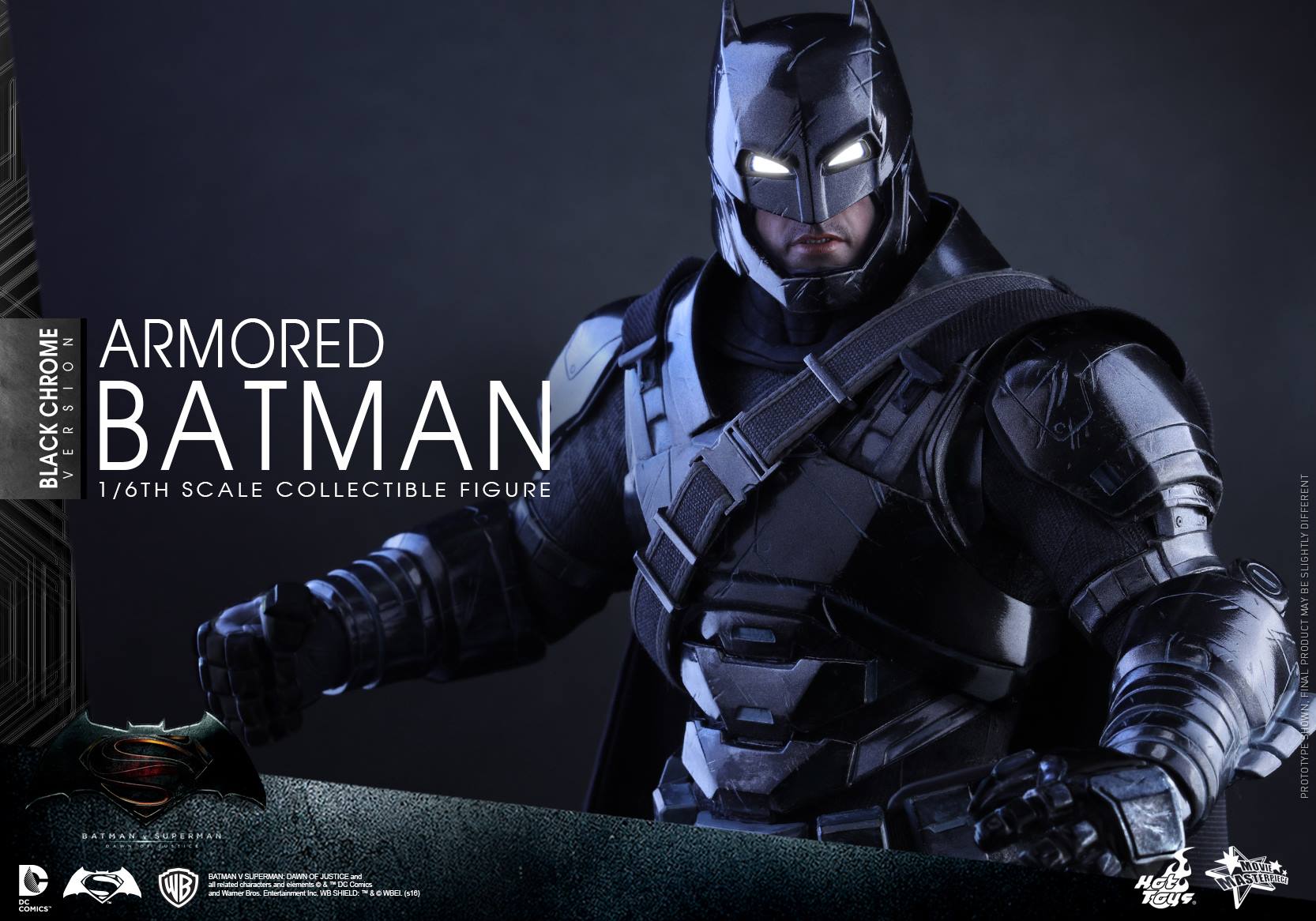 アメコミ HOTTOYS Armored Batman BvS Amazon.com: Hot Toys Movie Masterpiece - 1/6 Scale Fully